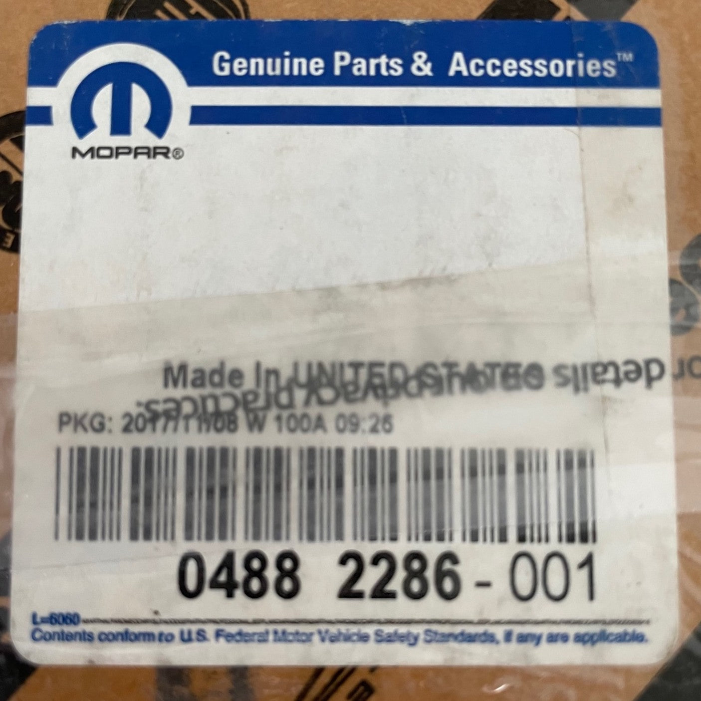 2nd Gen Ram (94-02) Actuator, Heater Door (04882286)