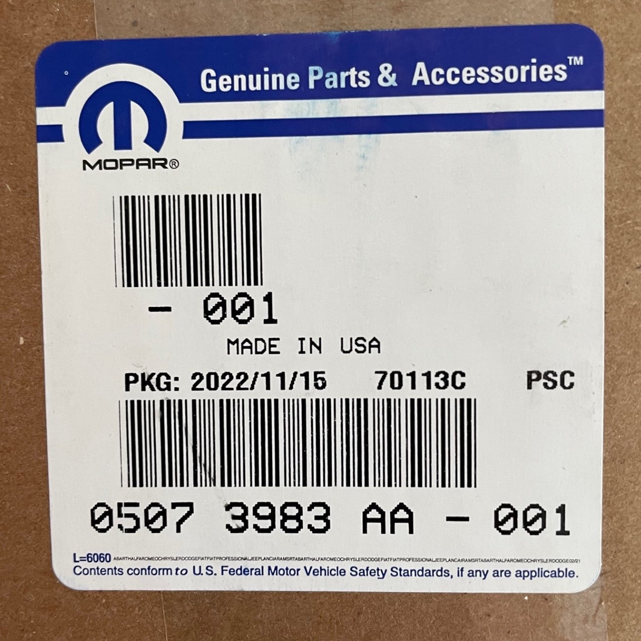 3rd Gen Ram (02-09) Dual-Zone Actuator, A/C Heater (05073983AA)