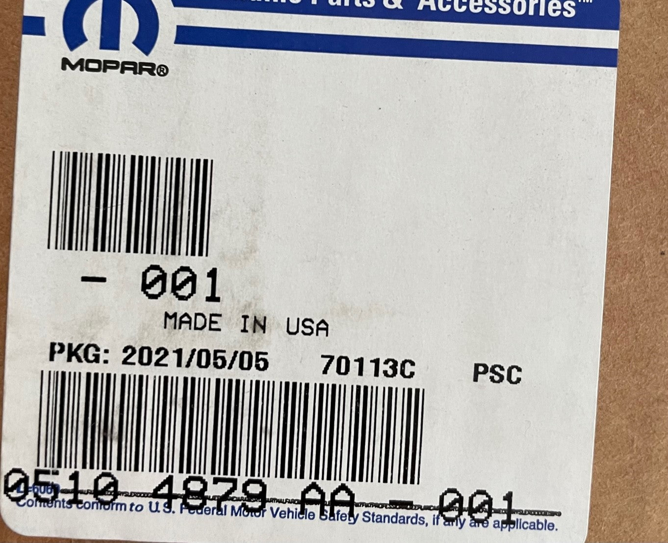 2nd Gen Ram (94-02) Actuator A/C Temperature Door (05104879AA)