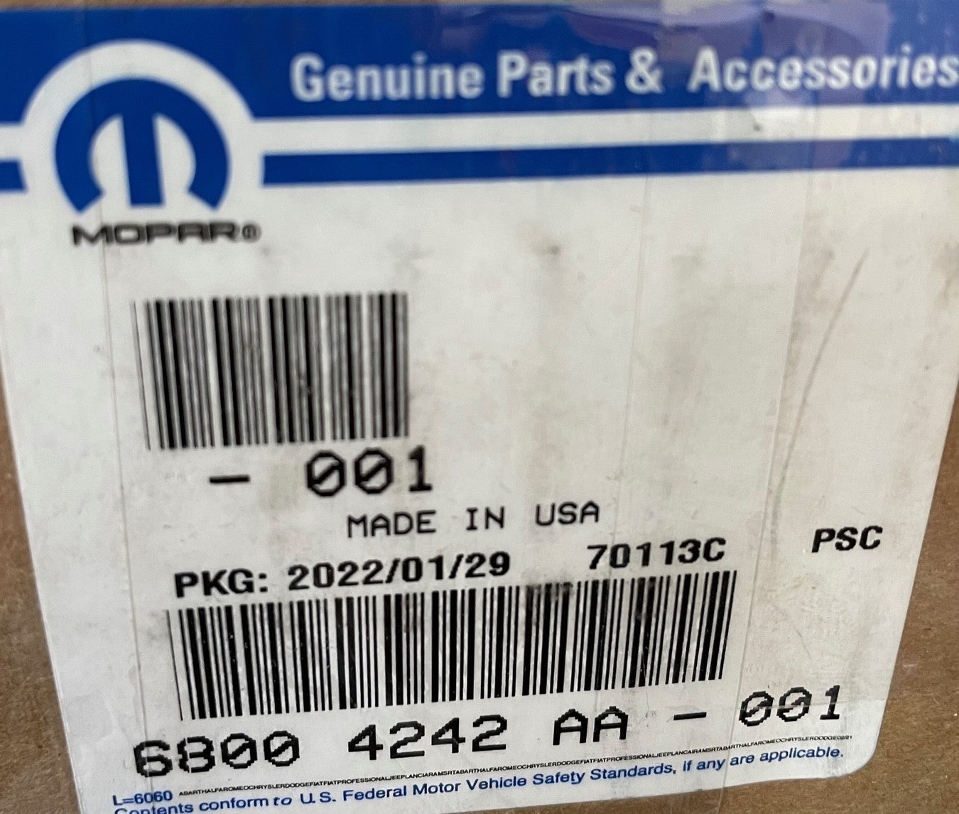 3rd Gen Ram (06-10) Evaporator A/C (68004242AA)