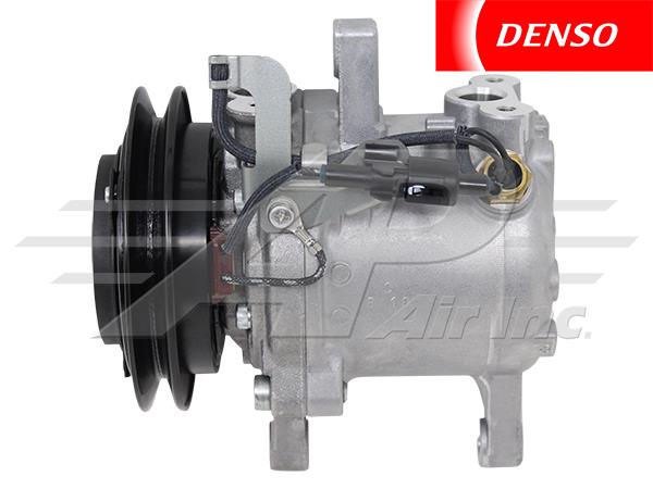 3C581-97590 - Original Denso SVO7E A/C Compressor - Kubota