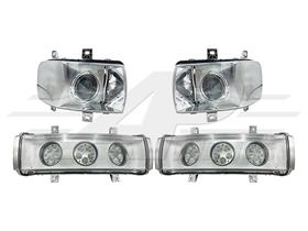 Case/IH LED Headlight Kit Quadtrac 600